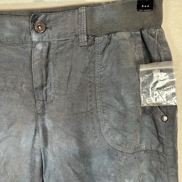 MARRAKECH (ANTHROPOLOGIE), ZIPPED CARGO CROPPED CARPIS. Size 24. NWOT - Picture 5 of 6